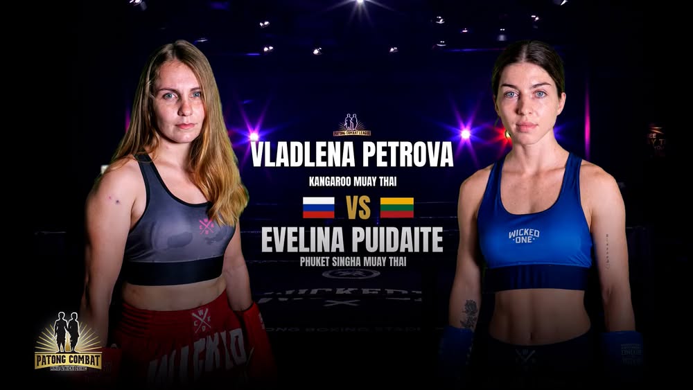🔴 🇷🇺 Vladlena Petrova Kangaroo Muay Thai