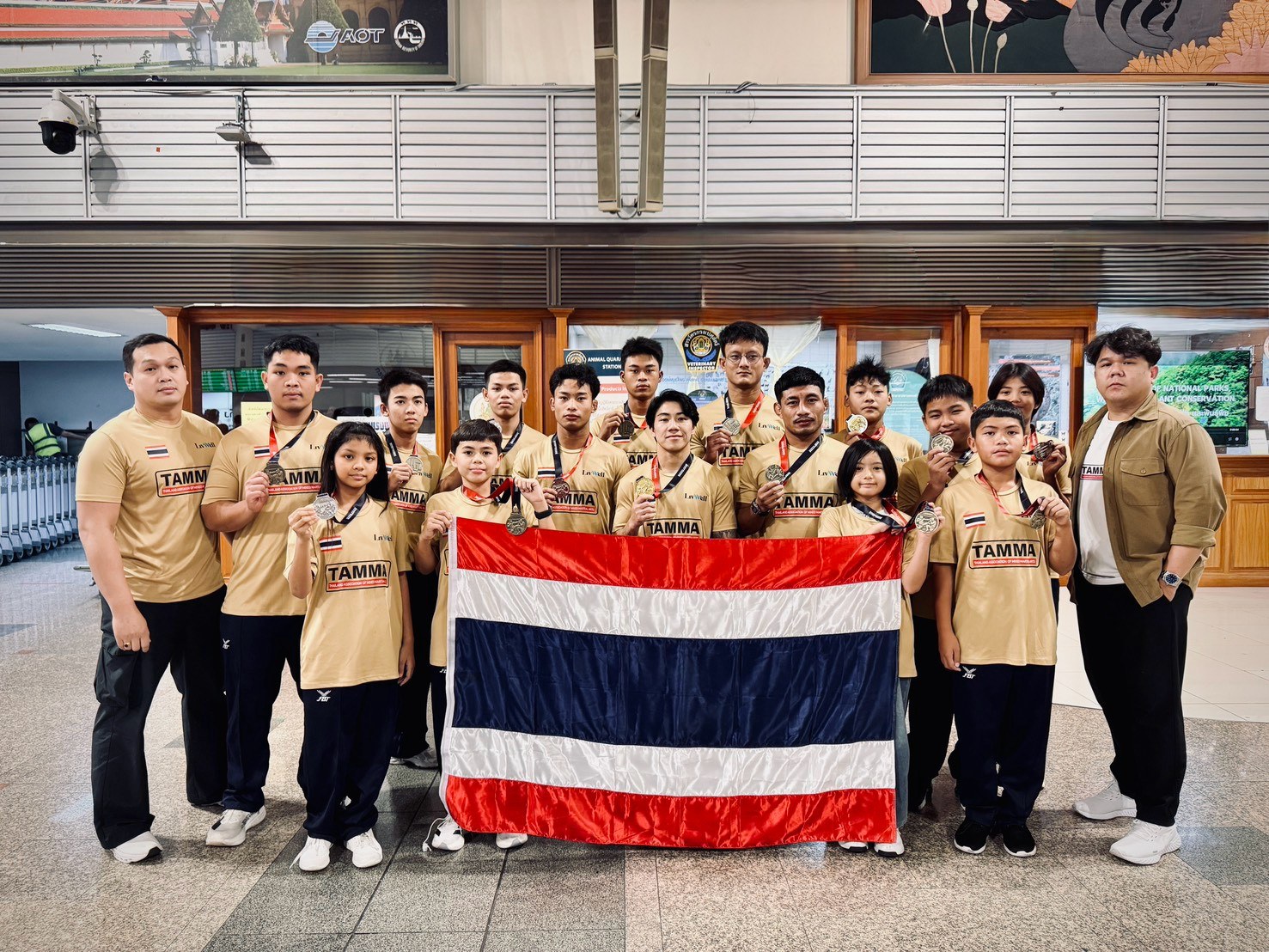 🇹🇭 Team Thailand mixed martial arts are home, ready to carry the success on to the national stage