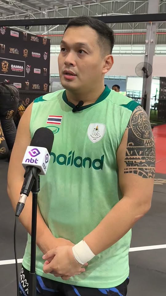 "Coach Kew" Nathathorn Dhammapiyanan, coach of the Thai national MMA team, opens up about the readiness of the Thai MMA team. They have been preparing for a long time since the SEA Games ended, and admits the national team is at a mid-