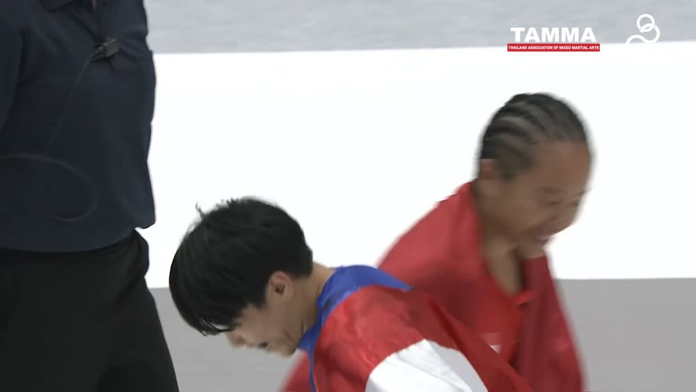 🇹🇭🥊 Nong Am Kanjanat Phattharaphunsorn reaches the final! Aiming for the MMA gold medal for Team Thailand
