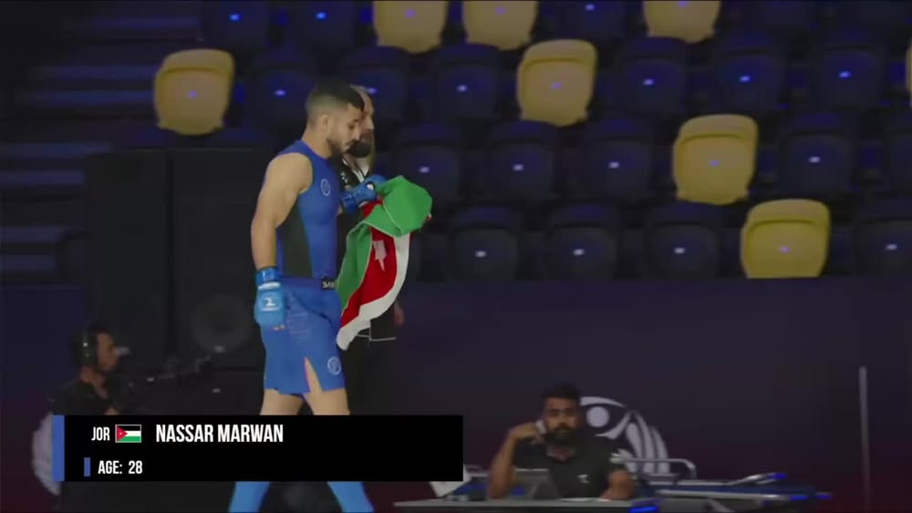 Saksit Janhom, Team Thailand mixed martial arts, suffered an ankle injury against an athlete from Jordan in the quarterfinals... Send support to Saksit on
