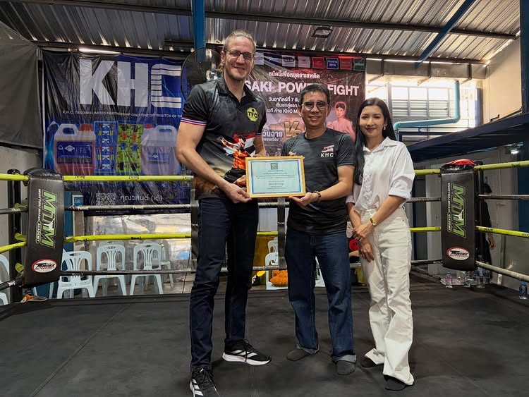 Had a great time at @khcmuaythai event today!