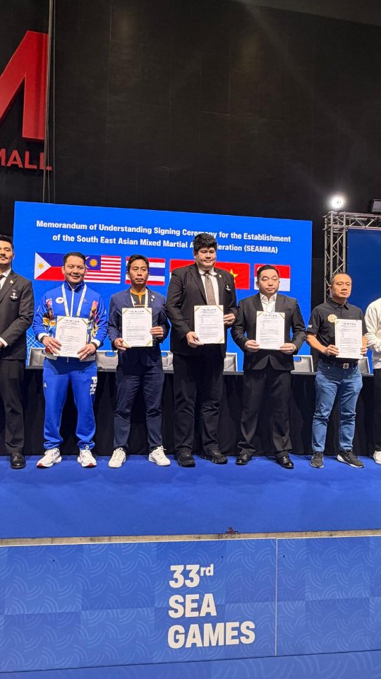 🇹🇭OFFICIAL MOU SIGNING FOR SEA GAMES MMA
