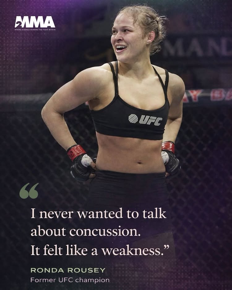 Ronda Rousey’s reflections on concussion highlight a reality many combat athletes face but few can measure.