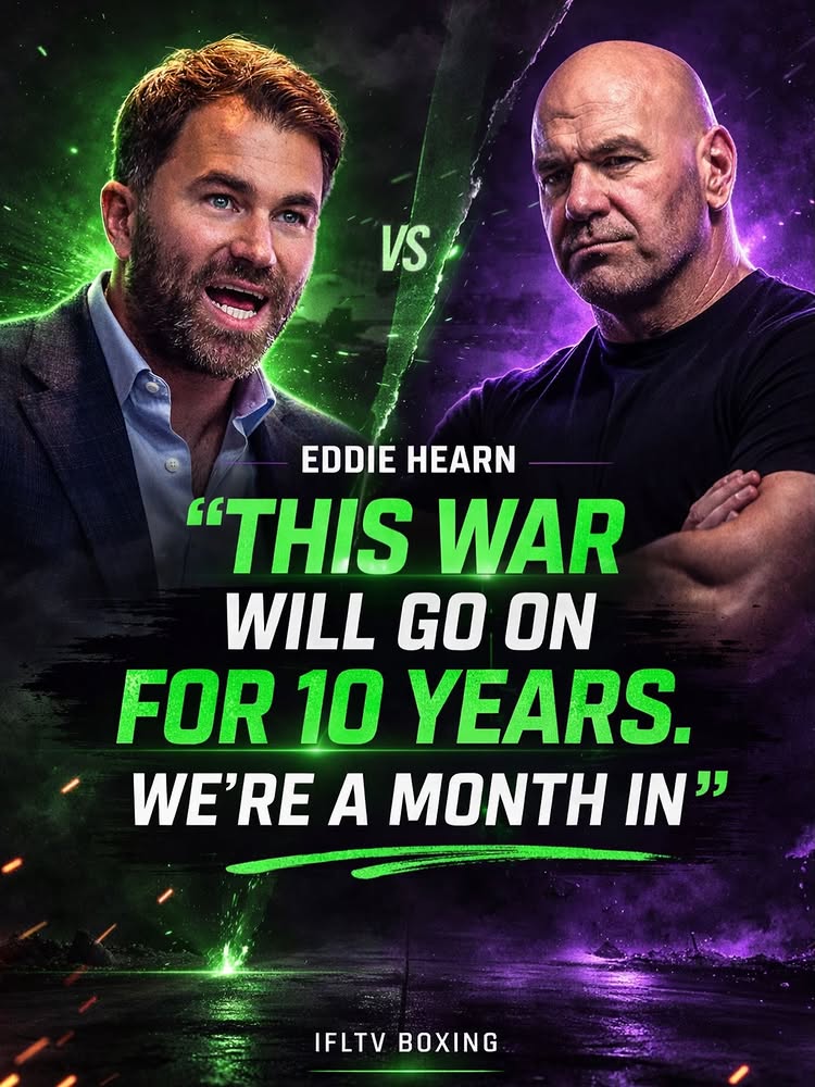 With Conor Benn teaming up with Zuffa Boxing, the battle between Dana White and Eddie Hearn’s Matchroom intensifies.