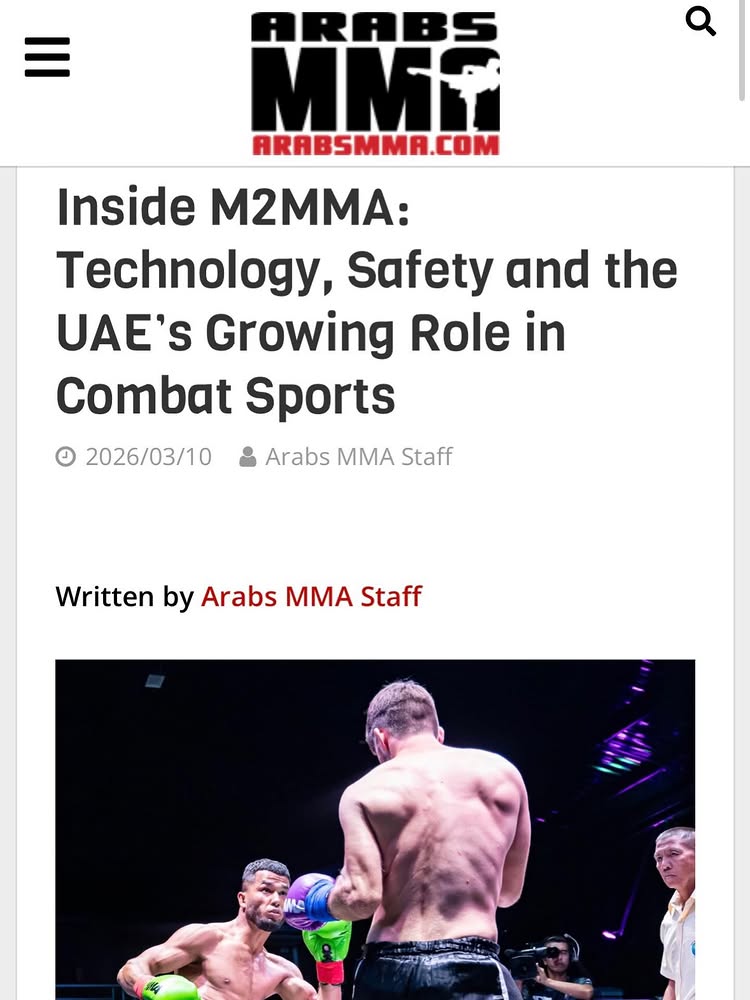 Combat sports are evolving...