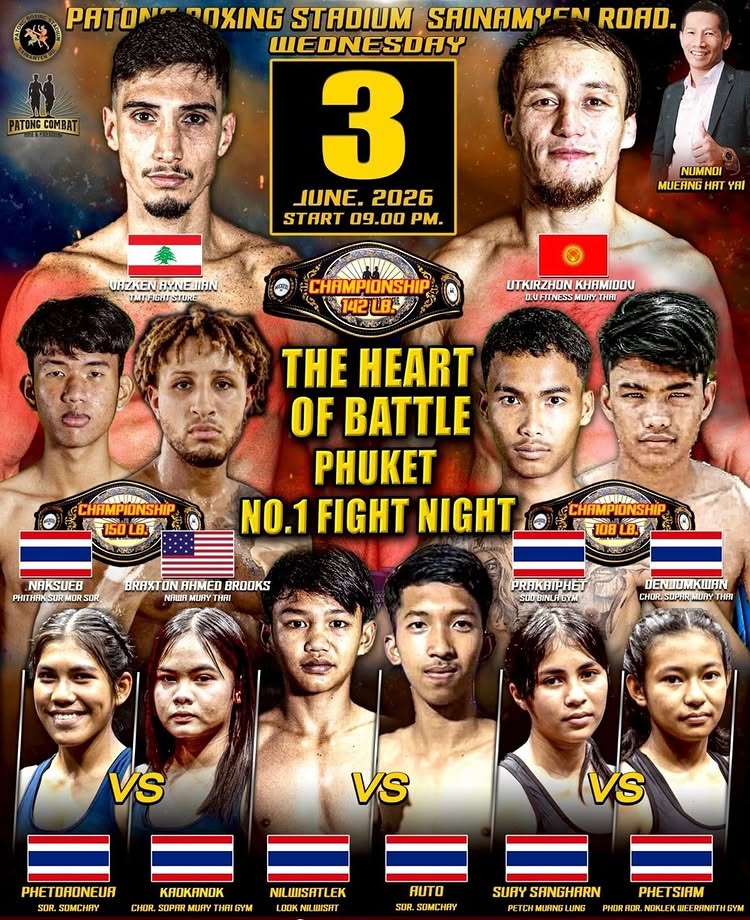 🔥 PHUKET’S MOST ELECTRIFYING MUAY THAI NIGHT 🔥