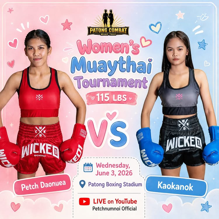 🏆 Women’s Muay Thai Tournament 115 LBS