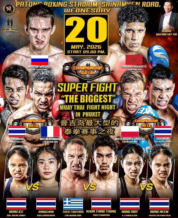 Don’t miss the Biggest Muay Thai in Phuket!