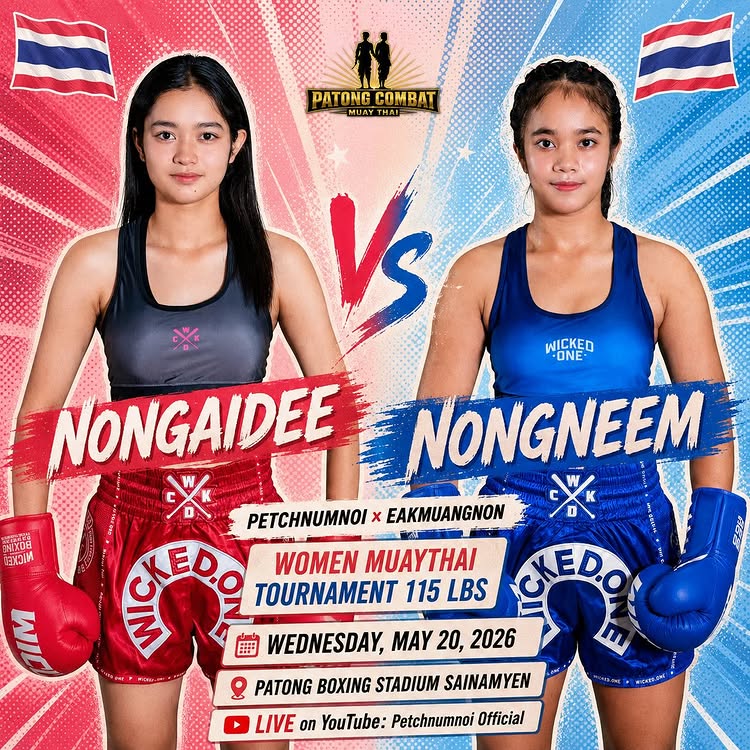 Petchnumnoi x Eakmuangnon Women Muay Thai Tournament 115 LBS