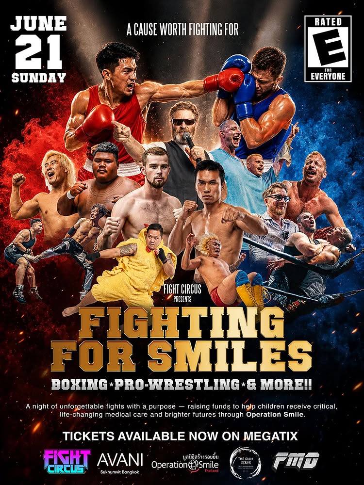FIGHT CIRCUS is back in BANGKOK for ONE DAY AND NIGHT ONLY‼️