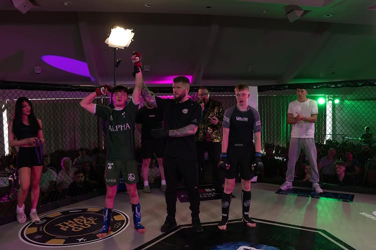 Got the win on @valorcombatseries big respect to my opponent for taking the fight on short notice. Thanks to @luckylucibello and @jaydenmurphy for cornering me