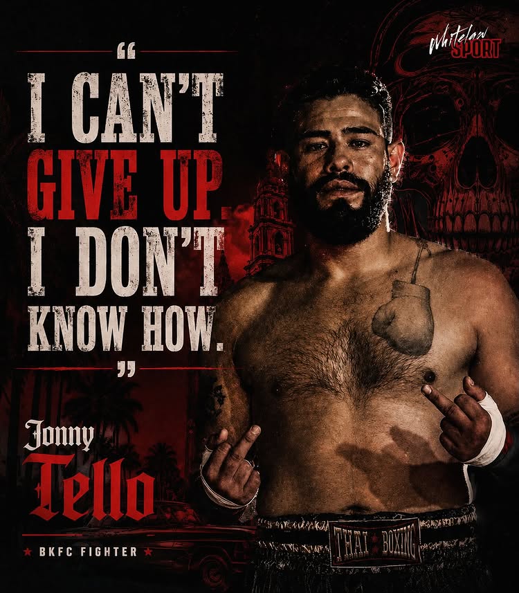 A @jonnytello fight is always a banger. #noquit bring on the rematch 💥