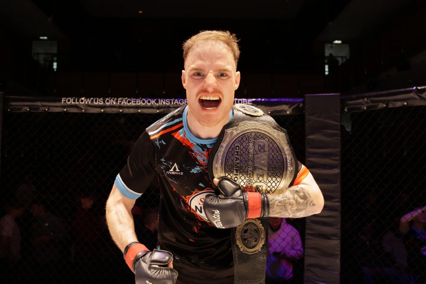 Mick McBride defeats Bradford McClurg by Unanimous Decision (30-27, 30-27, 30-27) and takes home the Clan Wars Bantamweight Title 🔥