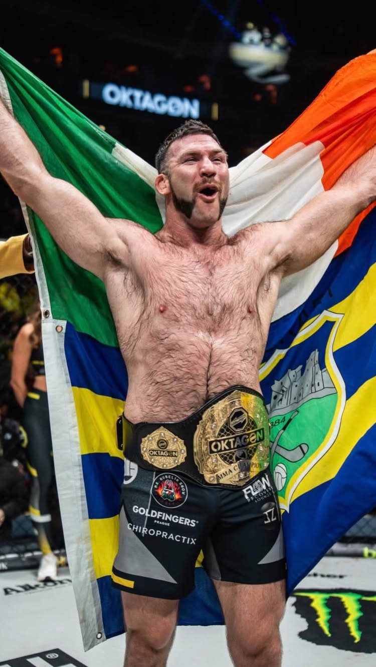 @willfleurymma ( @sbgireland ) defends his Oktagon MMA World Heavyweight Title at @oktagonmma 90 this Saturday June 20th in Berlin 👊🦍👑
