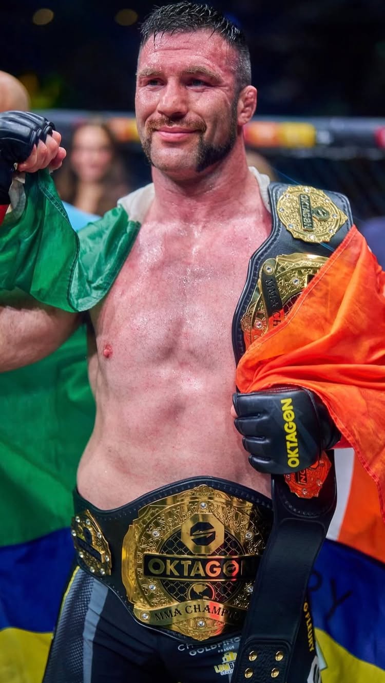 @willfleurymma ( @sbgireland ) retained his @oktagonmma World Heavyweight Title over the weekend and will return at Oktagon 92 to defend his World Lightweight T