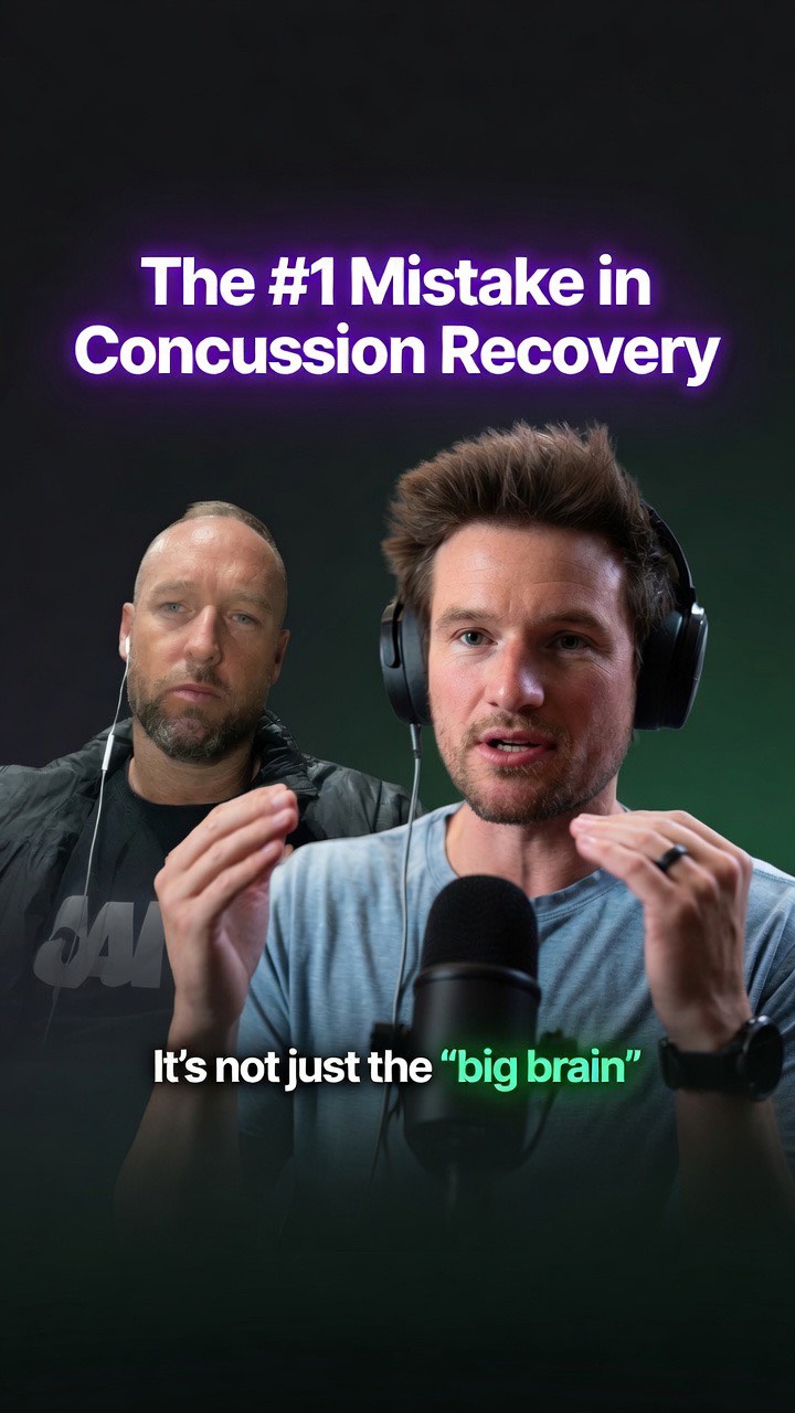 Most people only treat the “big brain” after a concussion…