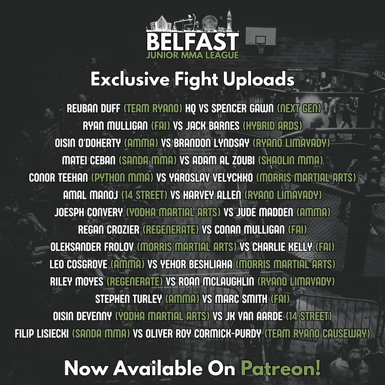 Full Fight Library from Cage Two Now Live!!