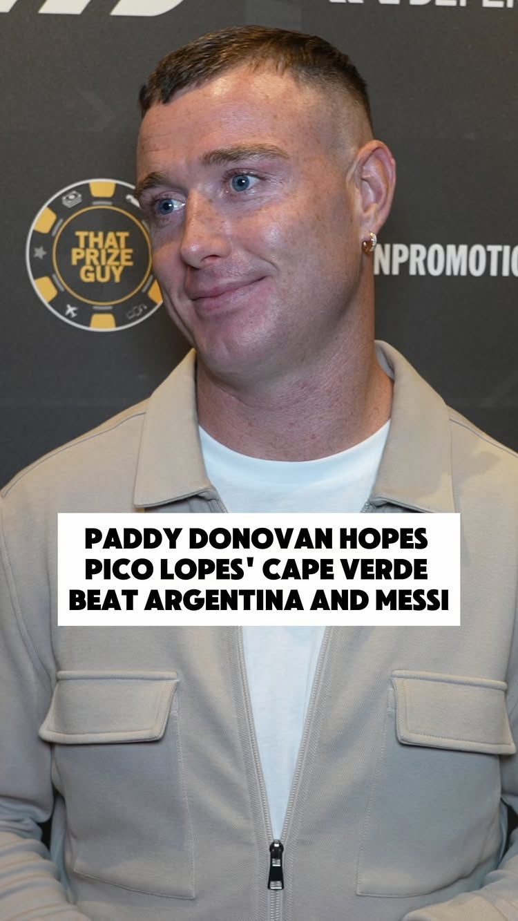 Ahead of tonight's round of 32 game against Argentina, number 1 ranked boxing welterweight in the world Paddy Donovan say he wants to see Irish man @pico_lopesa