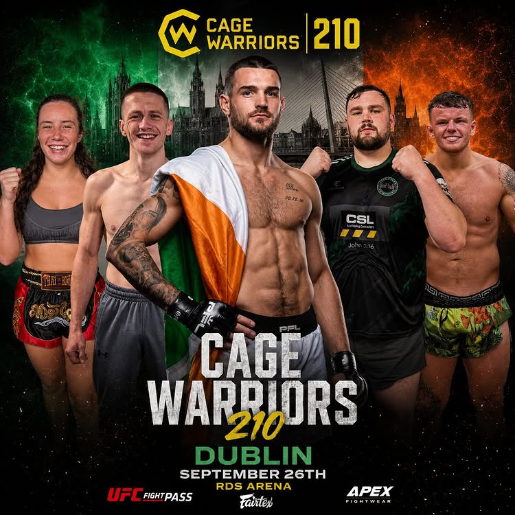 Who would you like to see make their @cagewarriors debut in Dublin in September? Let us know below?