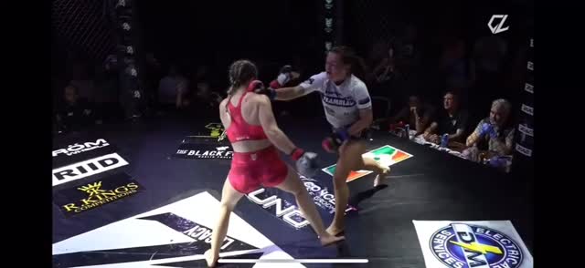@kiyaosullivan is a dangerous fighter 🎯☠️
