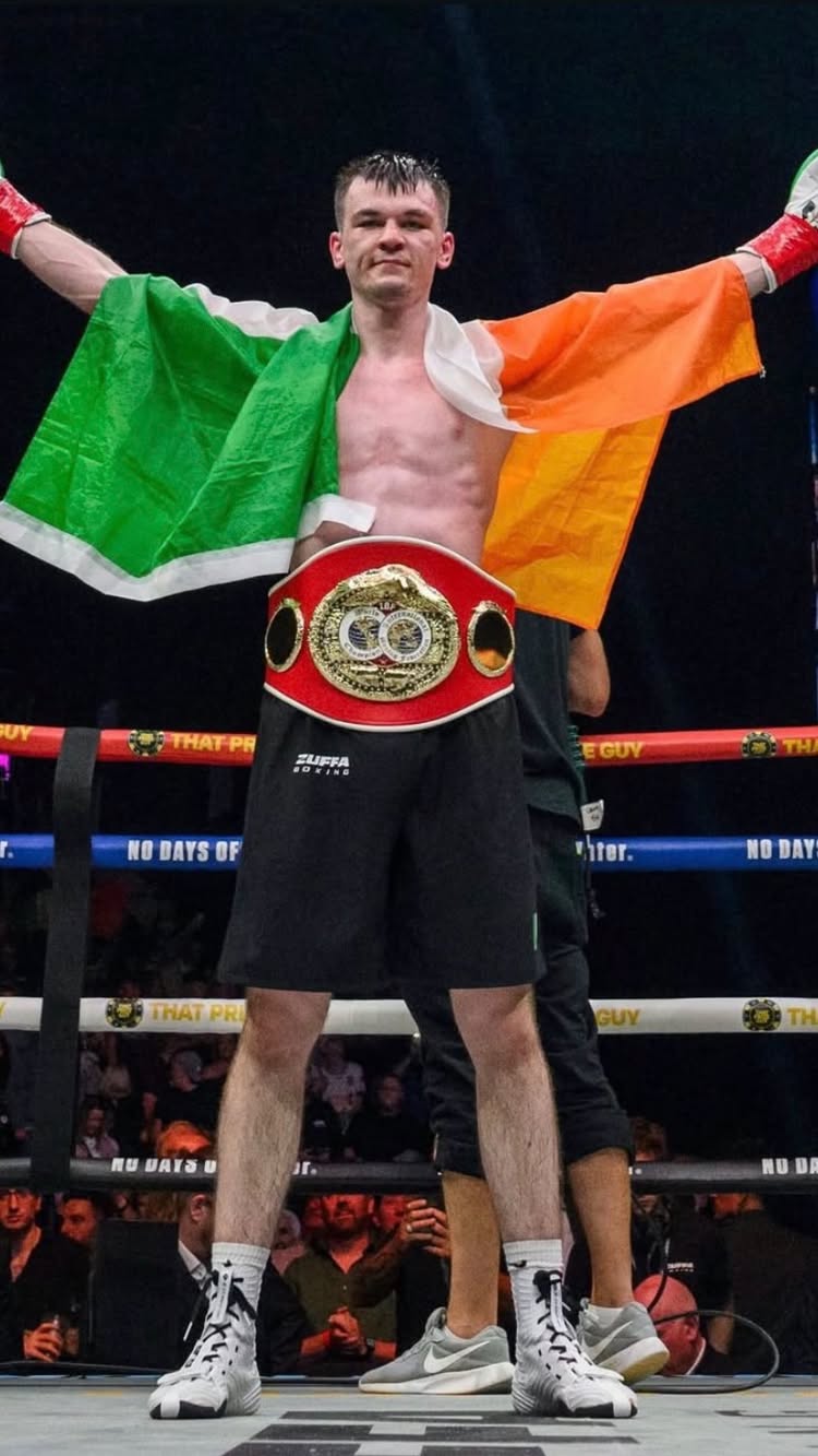 @aaronmck99 became Ireland’s newest Boxing World Champion at @zuffaboxing 10 Dublin 🥊👑🇮🇪