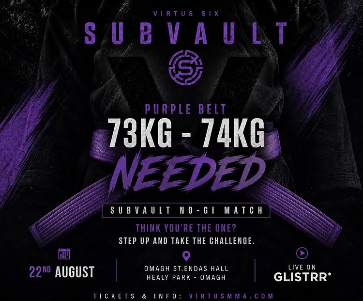 🥋 SUBVAULT — PURPLE BELT NEEDED! 🥋