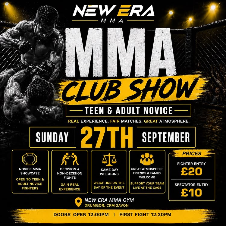 Still lots of fighters to be matched for our first MMA event across novice teen and adult divisions. The goal is to provide a safe professional environment for
