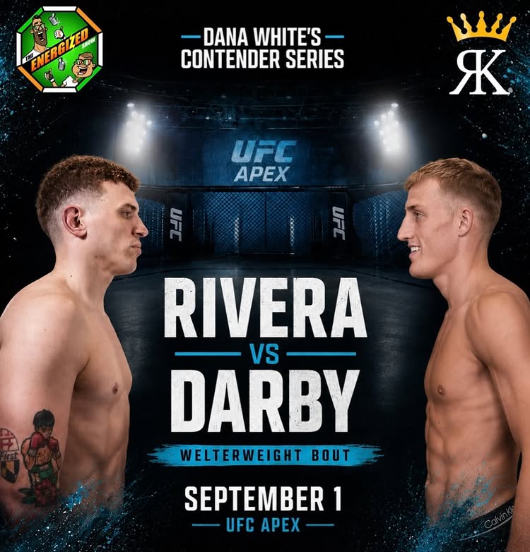 @dwcs matchup is set Irelands own @adam_darby takes on @yahs.rebel in a welterweight clash September 1st at the @metaapex