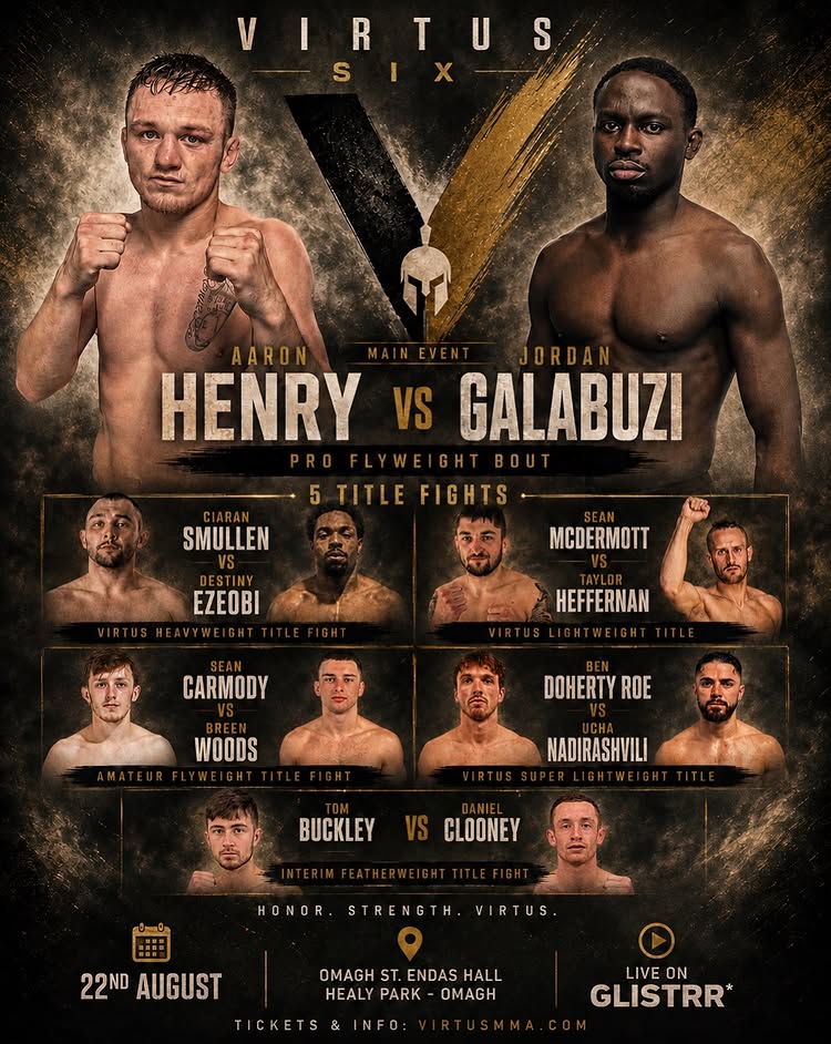 🔥 THE FULL VIRTUS FIGHT CARD 🔥