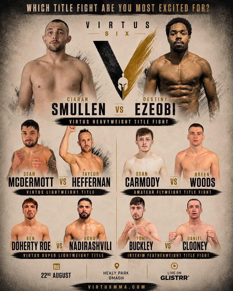 🏆 FIVE TITLE FIGHTS. ONE NIGHT. 🏆
