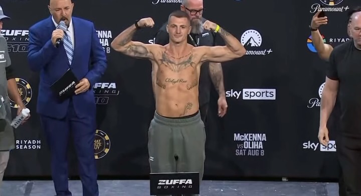 @connor_the_kid_coyle on weight and ready to go tomorrow