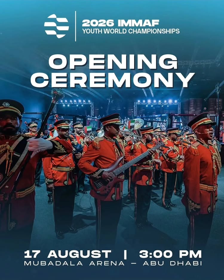 The Celebration Begins: 2026 IMMAF Youth World Championships Opening Ceremony. 🇮🇪