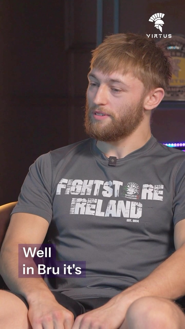 Cian McCormack talks about training at Bru Grappling and the team around him as he prepares for Virtus 6.