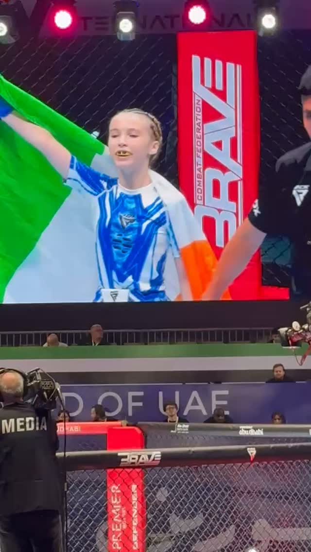 WORLD CHAMPION: Gold for Kayla in Abu Dhabi! 🇮🇪