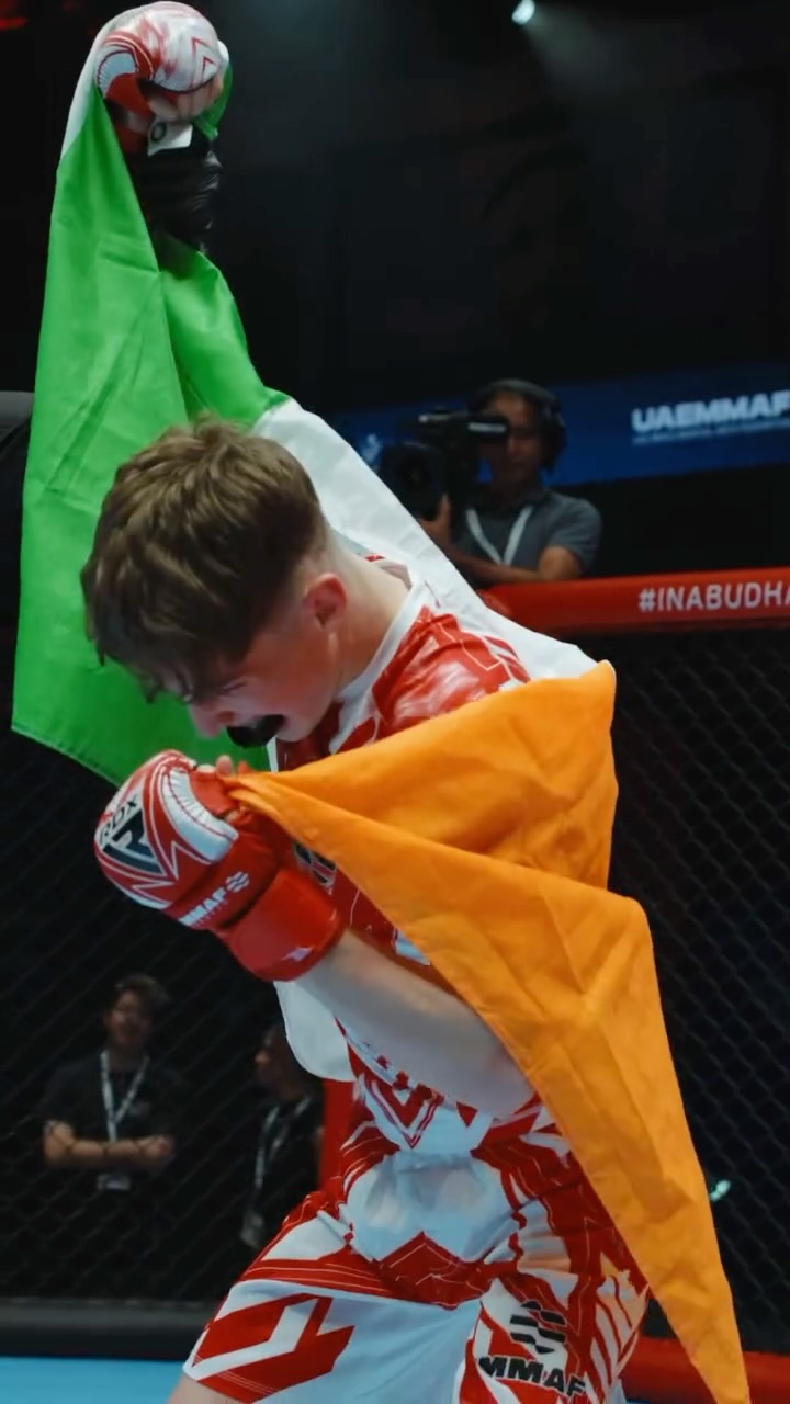 This is what it means to win IMMAF gold! 🤩 🏆