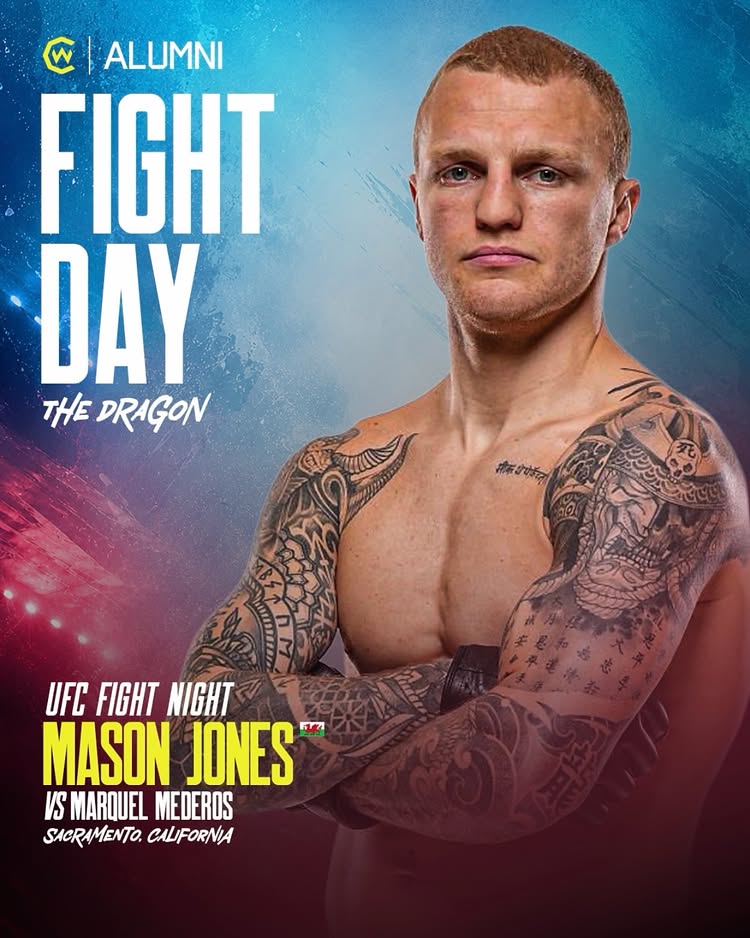 It’s Fight Day For @masonjones95 🙌 🏴󠁧󠁢󠁷󠁬󠁳󠁿