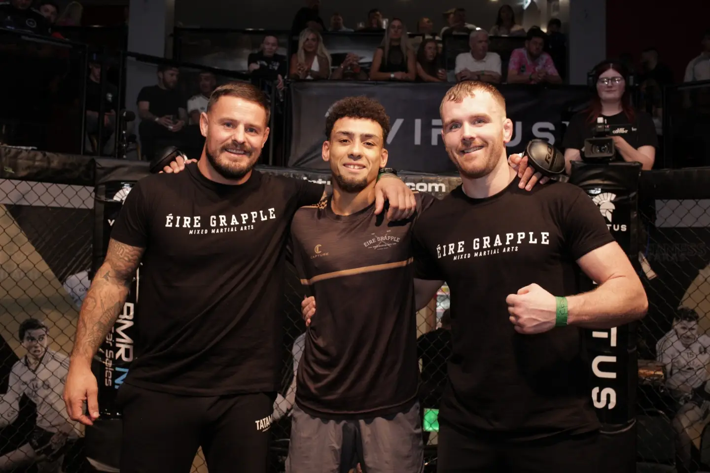 Jay McCourtney defeats Marli Mulgrew by TKO just 50 seconds into round number one 👏