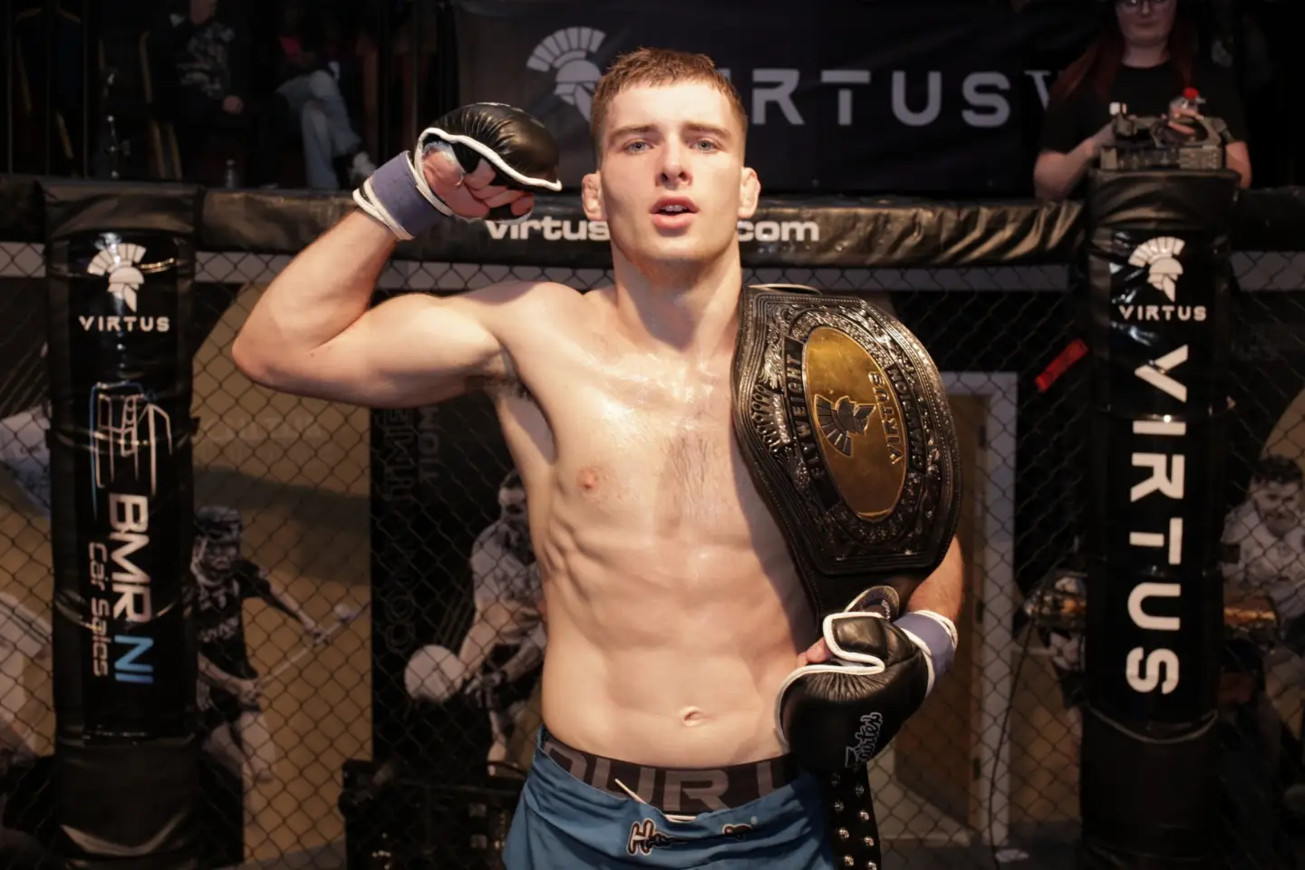 Breen Woods defeats Sean Carmody by split decision (29-28, 30-27, 28-29)