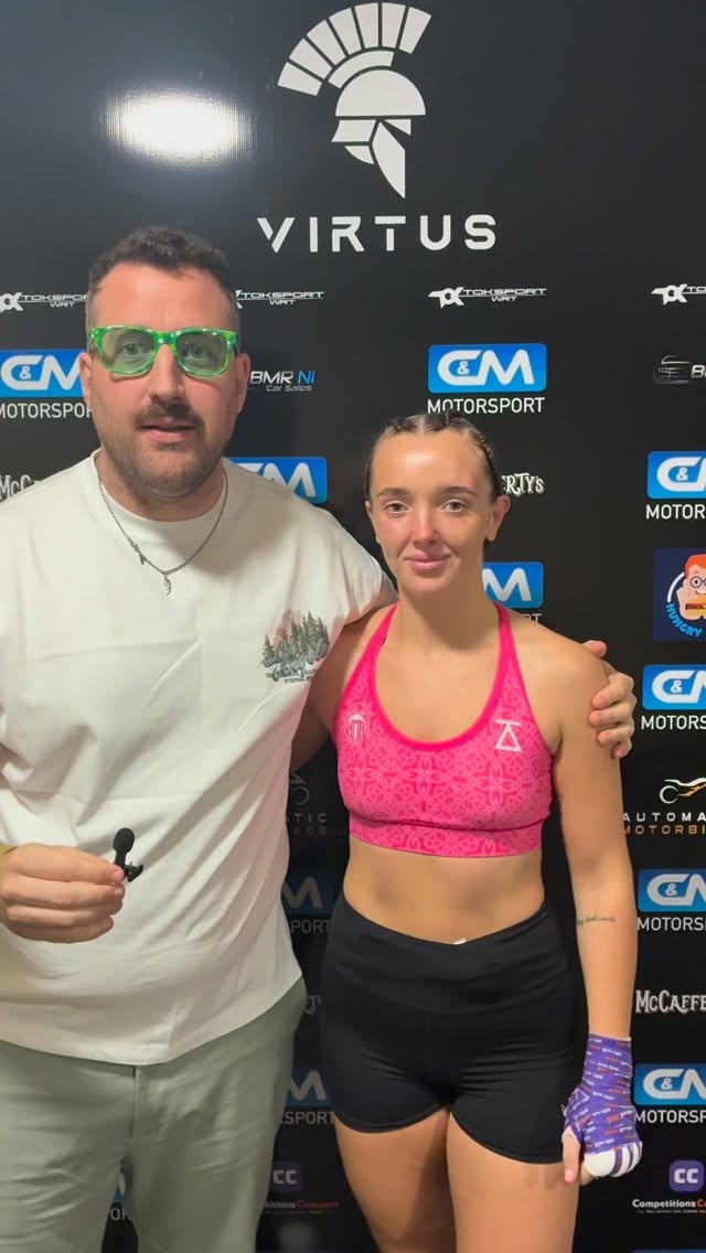 @leah_callaghanxx ( @holohanmartialarts ) on her win at @virtusmma 6 👊