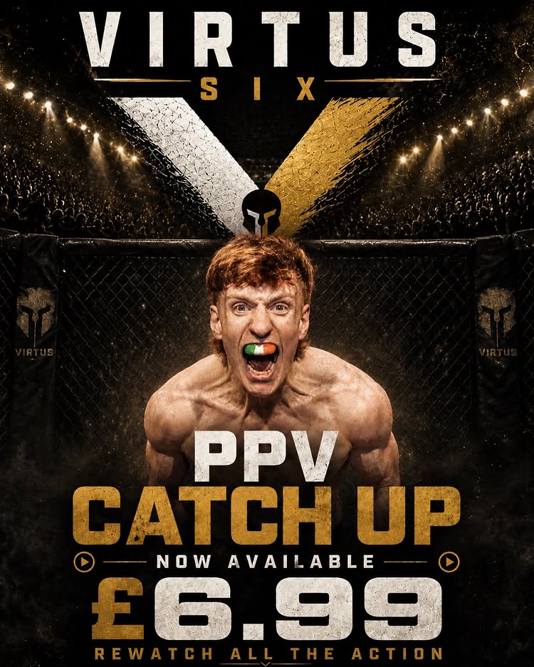 Virtus 6 is in the books — and it genuinely felt like one of the best MMA shows Ireland has ever seen. 🇮🇪🔥