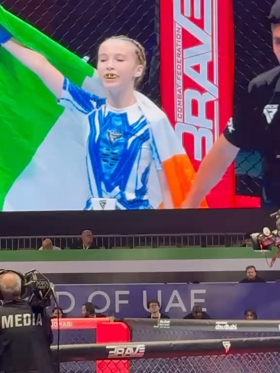 I’ll never get bored of seeing the tri colour fly and hear the national anthem ring around the arena 🇮🇪🥹💪🏻
