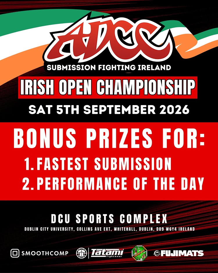 🇮🇪 MORE THAN JUST MEDALS ON THE LINE AT THE ADCC IRISH OPEN 🇮🇪