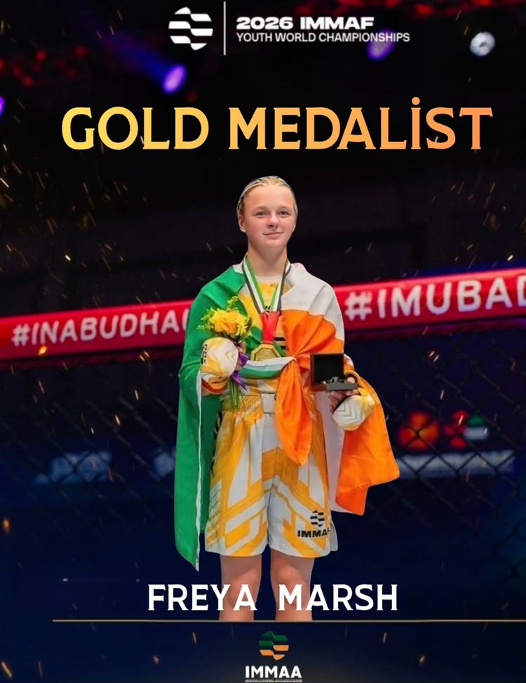 WORLD CHAMPION FREYA 🥇🇮🇪