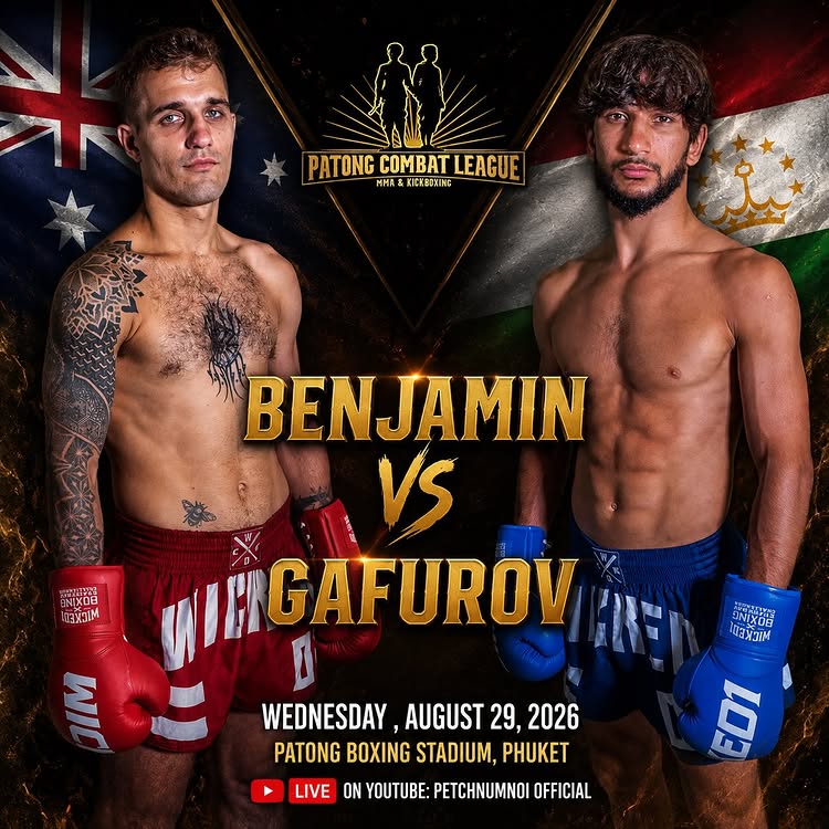 Weight-in results for Patong Combat