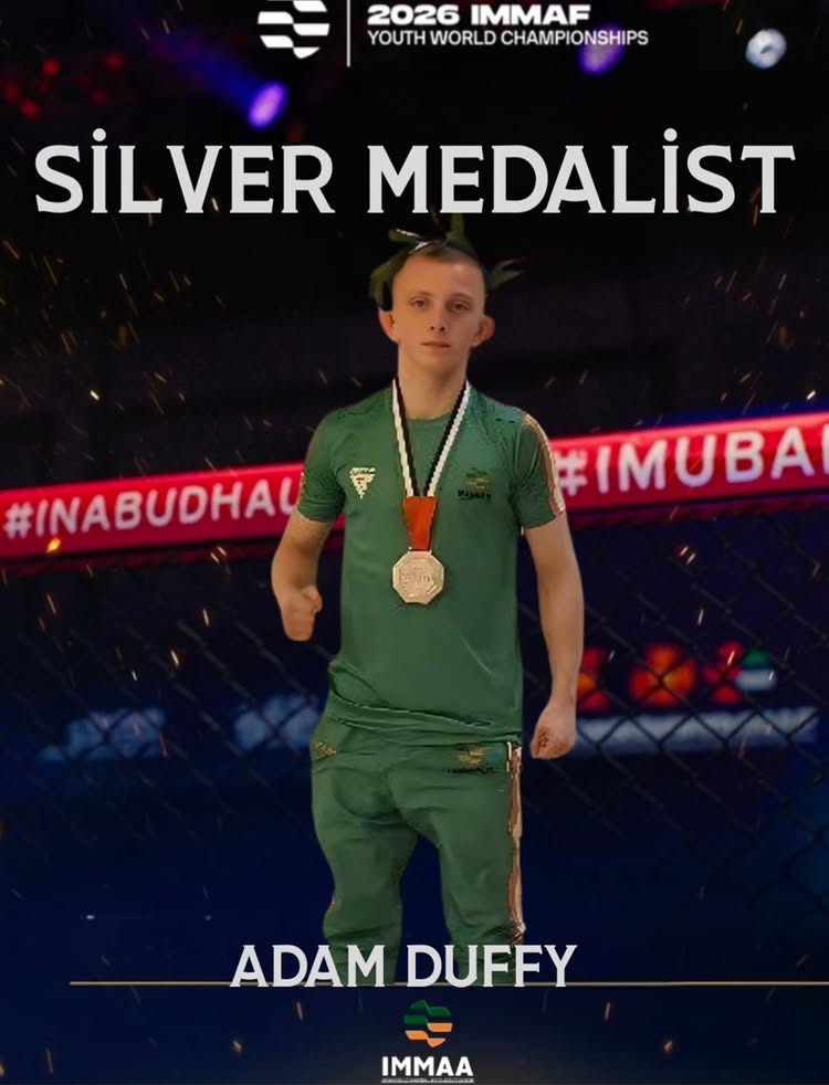 WORLD SILVER FOR ADAM🥈🇮🇪