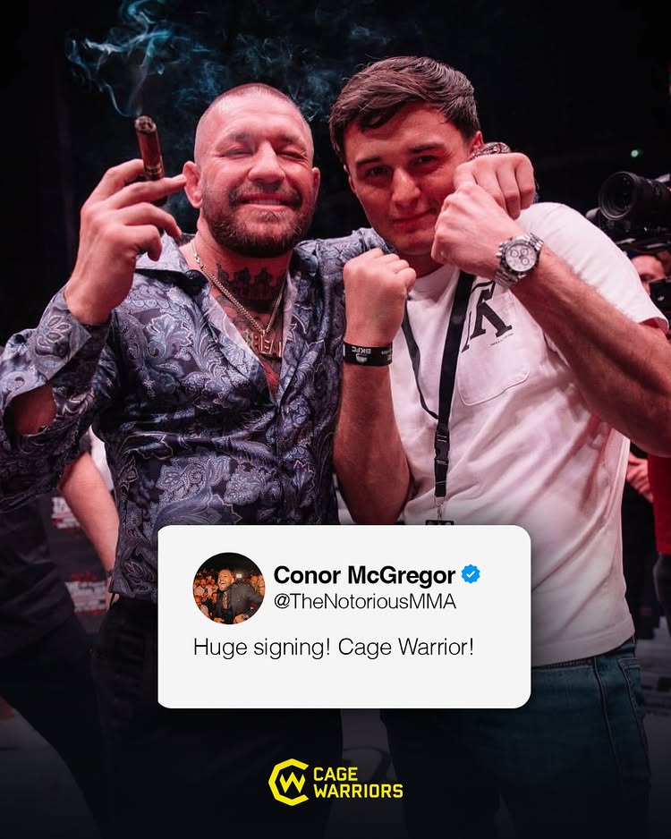 The Mac's Protege Following in His Footsteps in Cage Warriors 🤝👏