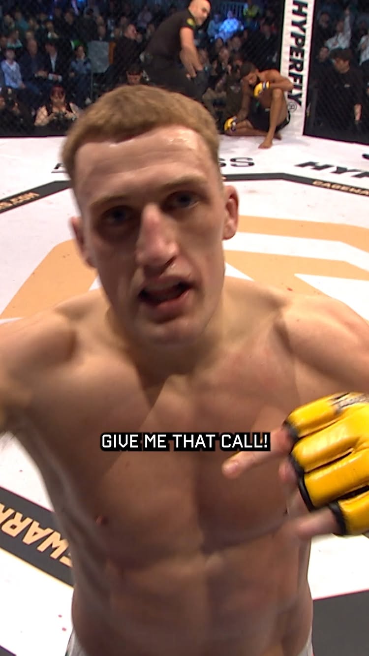 He Knew The @ufc Were Watching 👀 🎤