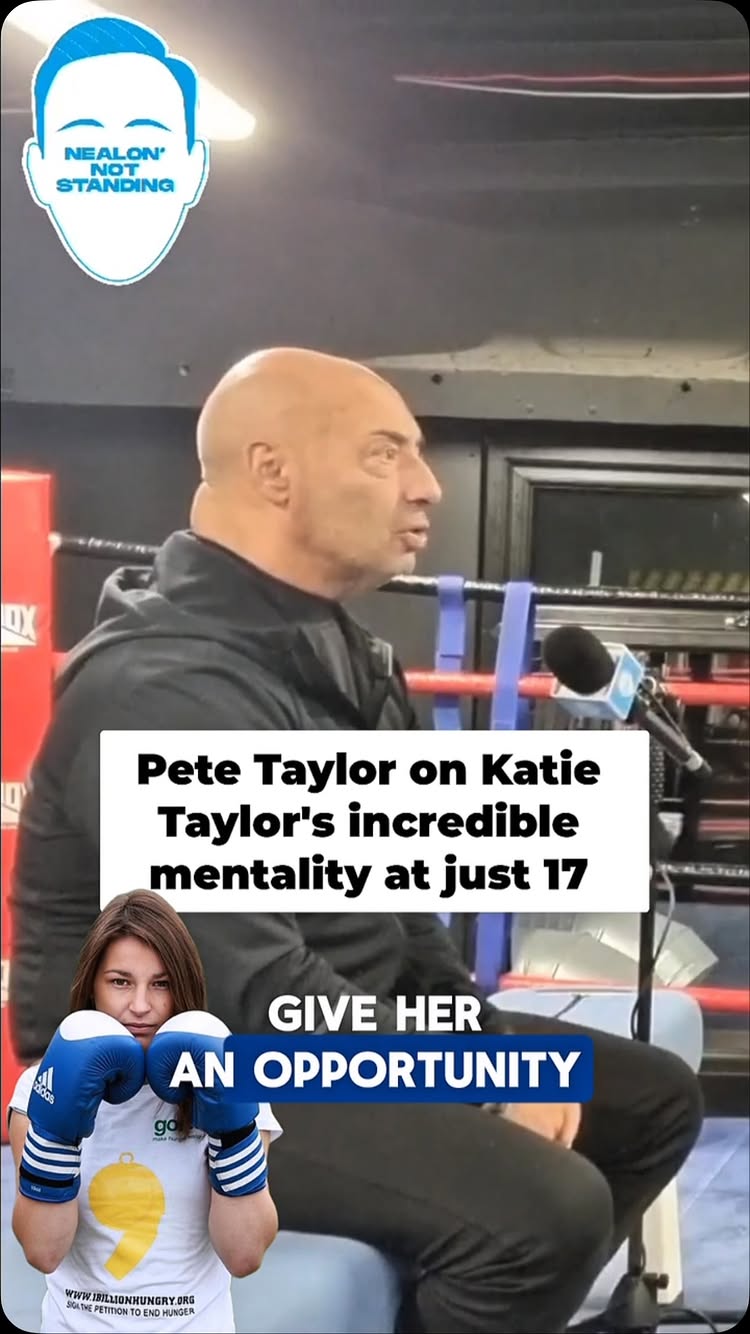 This mindset at just 17 to want to face the world champion who was 35 and to then beat her in her 5th competitive bout is truly incredible, I spoke to @petetayl