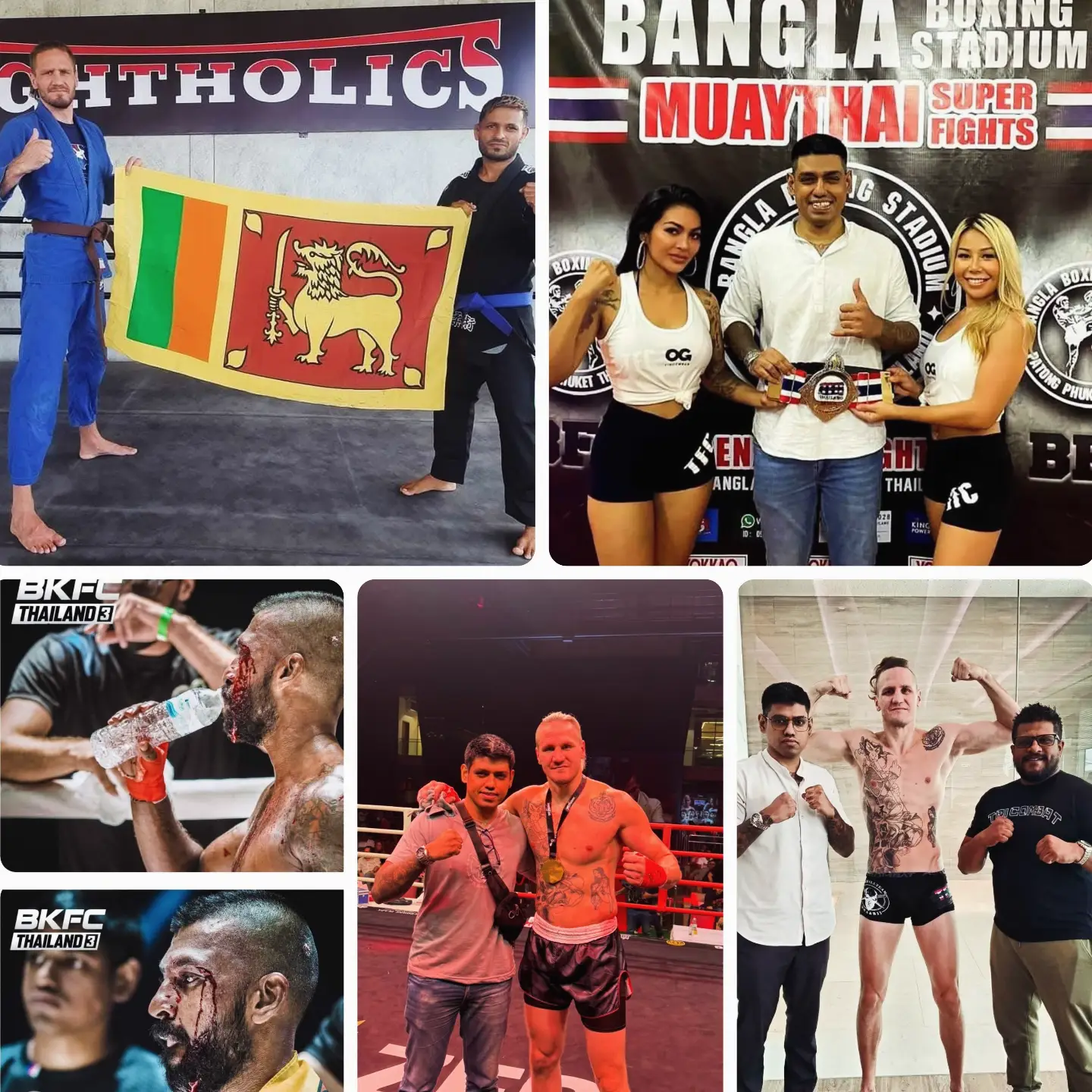 The amazing journey across Asia continues🇱🇰🇹🇭🇲🇻🇧🇩@asiawillthekill @thailandfightingchampionship @siamultimatemmafederation
